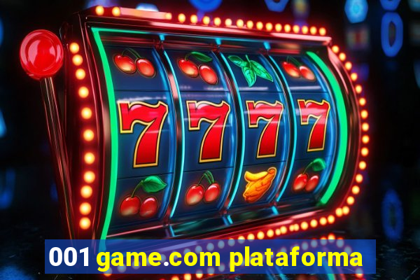 001 game.com plataforma